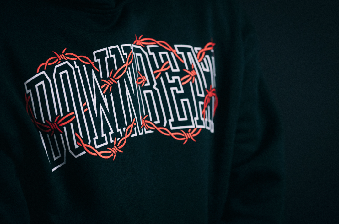 Varsity Pine Green Hoodie