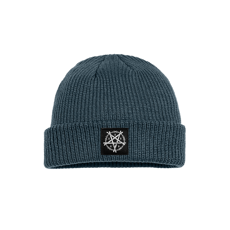 FISHERMAN BEANIE (PETROL BLUE)