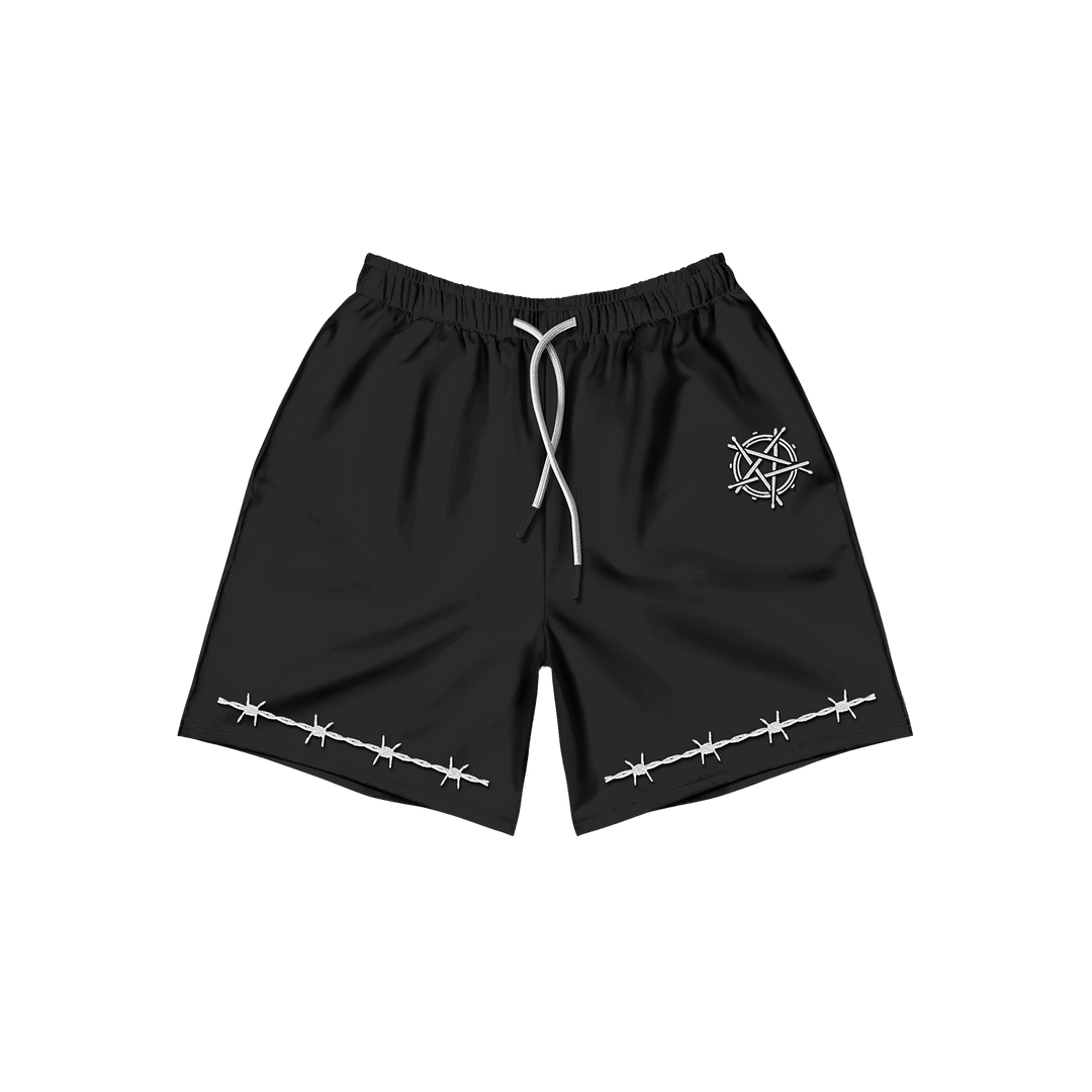 BLACK PERFORMANCE STAGE SHORTS