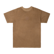 SLAM EMBROIDERED T-SHIRT TAUPE