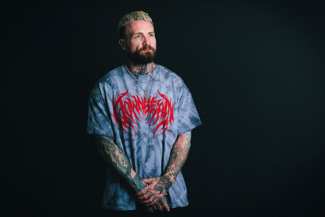 DEATH METAL TIE DYE TEE